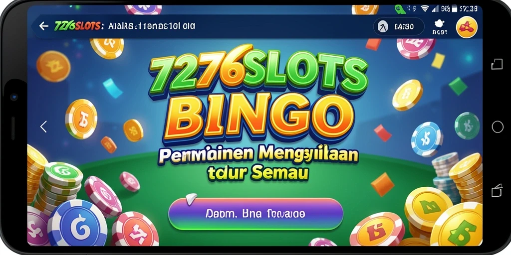 Screenshot game <strong>7276SLOTS</strong> yang menampilkan suasana seru permainan Bingo.