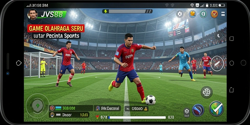 Tampilan gameplay JVS88 yang menegangkan dan seru.