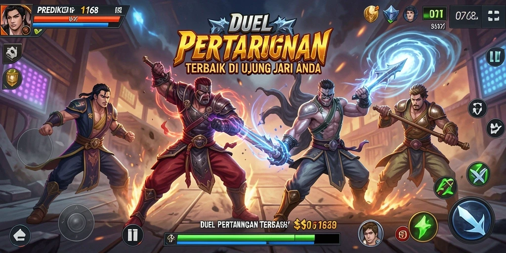 Tampilan aksi pertarungan seru di PREDIKSI168.