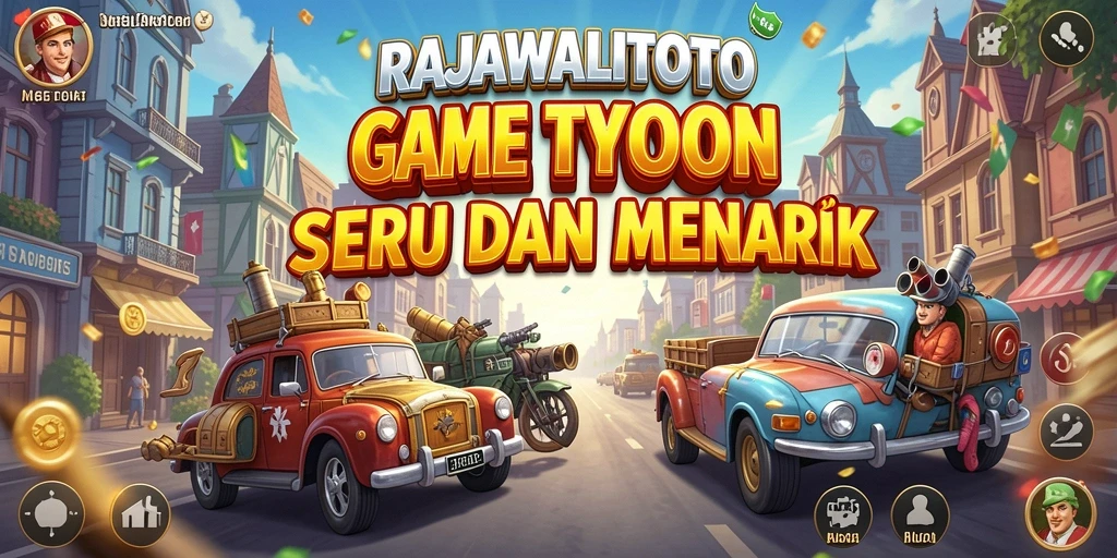 Tampilan gameplay seru dari RAJAWALITOTO dengan strategi Tycoon.