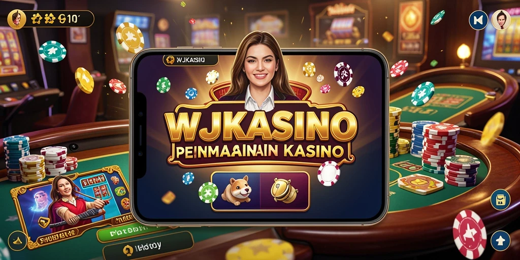 Tampilan permainan Kasino yang menarik dan penuh warna di WJKASINO.