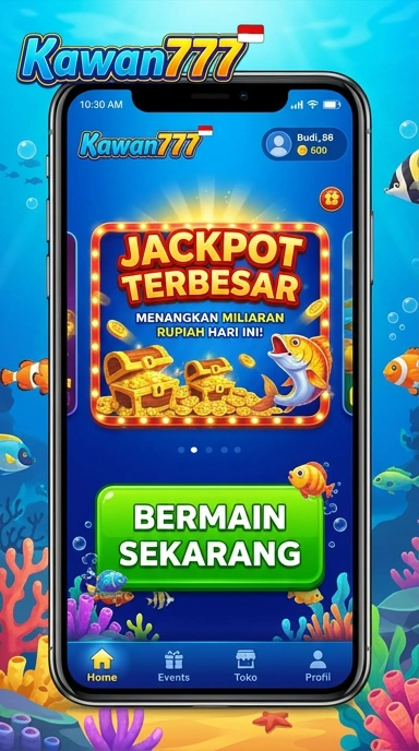 Tampilan antarmuka kawan777 yang bersih dan mudah dipahami.